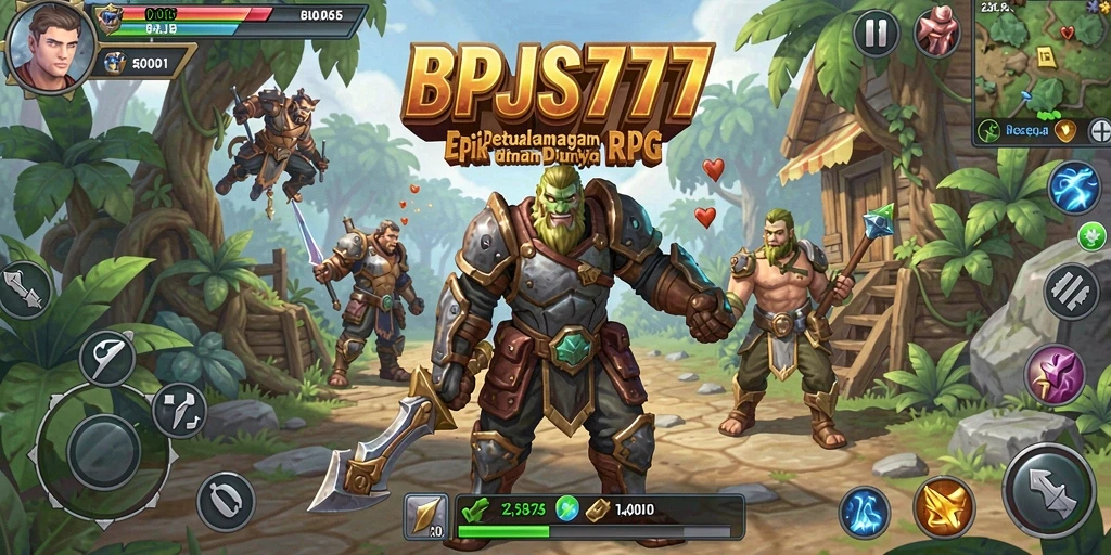 Tampilan gameplay RPG yang seru dan mendebarkan.