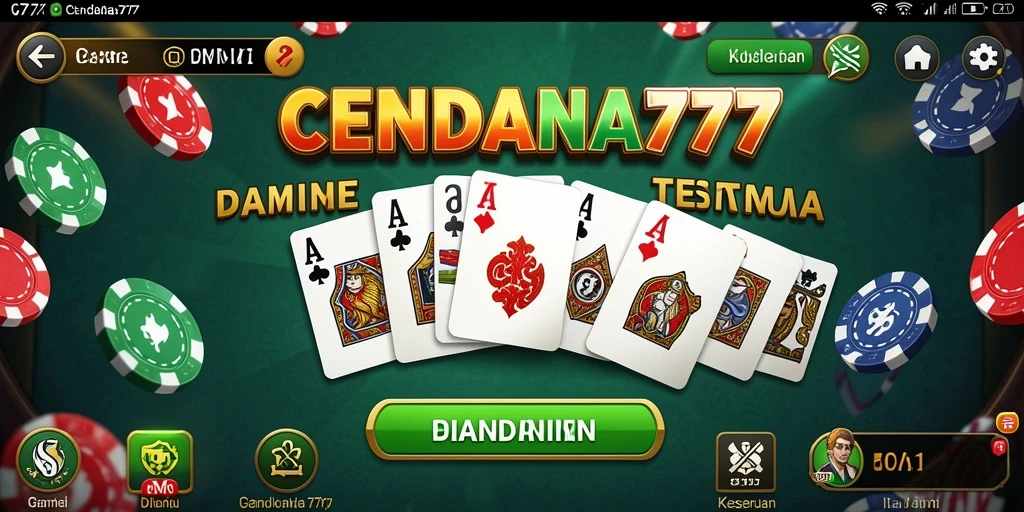 Tampilan gameplay CENDANA777 yang seru dan interaktif.