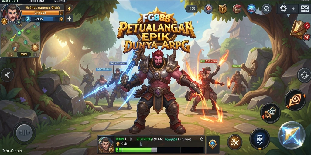 Tampilan permainan <strong>FC888</strong> yang menakjubkan dengan aksi mendebarkan.