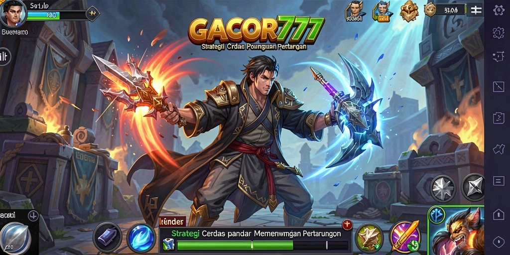 Tampilan gameplay <strong>GACOR777</strong> yang memukau dengan strategi yang penuh tantangan.