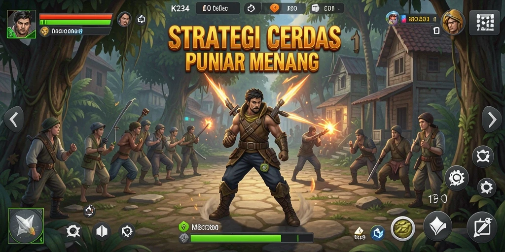 Tampilan gameplay <strong>K234</strong> yang menegangkan dan penuh strategi.
