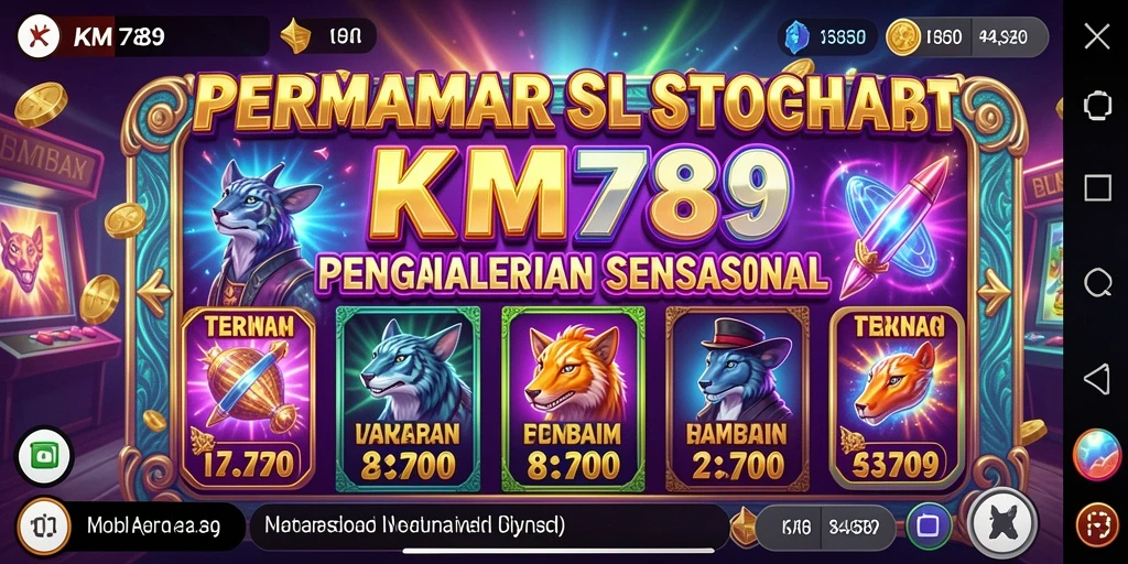 Tampilan screenshot KM789 menunjukkan gameplay Slot yang seru dan menarik.
