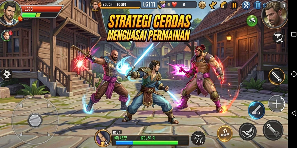 Tampilan gameplay LG111 yang memikat dengan aksi strategi mendebarkan.