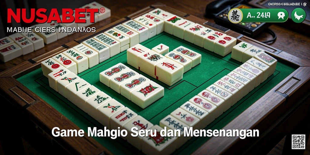 Tampilan gameplay seru NUSABET yang penuh warna.