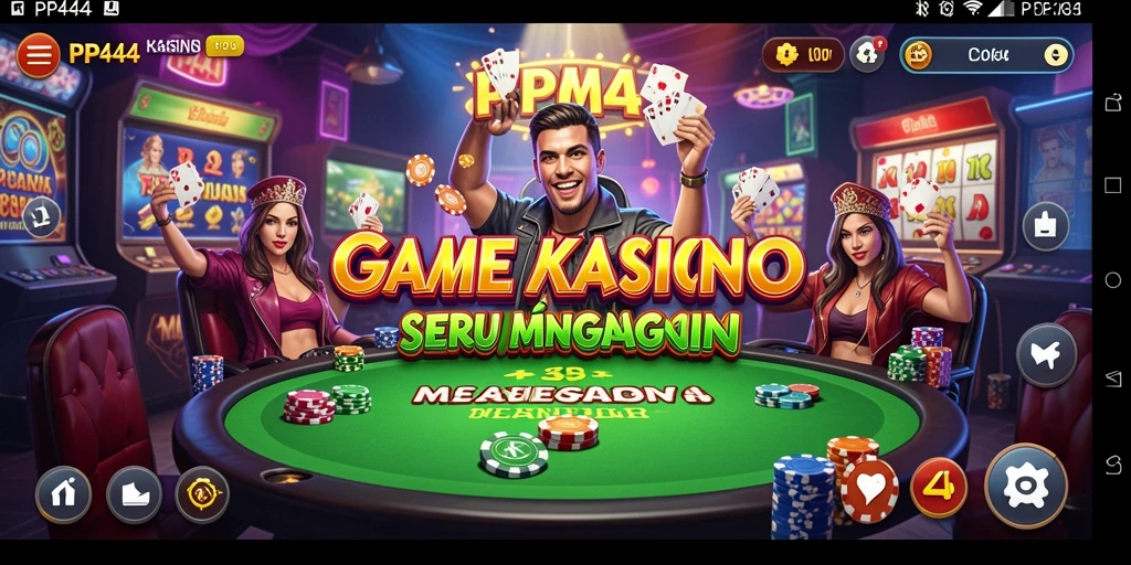 Screenshot utama dari gameplay Kasino PP444 yang menegangkan.
