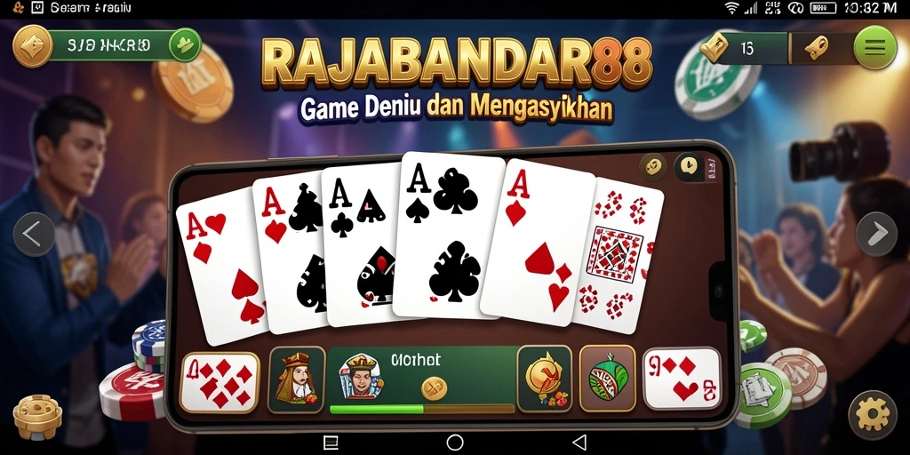 Tampilan gameplay Domino yang seru dan menantang di RAJABANDAR88.