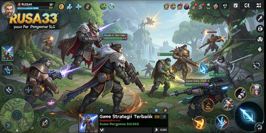 Tampilan gameplay RUSA33 yang menegangkan dengan aksi strategi yang mendebarkan.