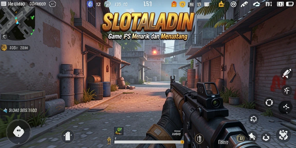 Tampilan gameplay intens dari SLOTALADIN dengan aksi yang mendebarkan.
