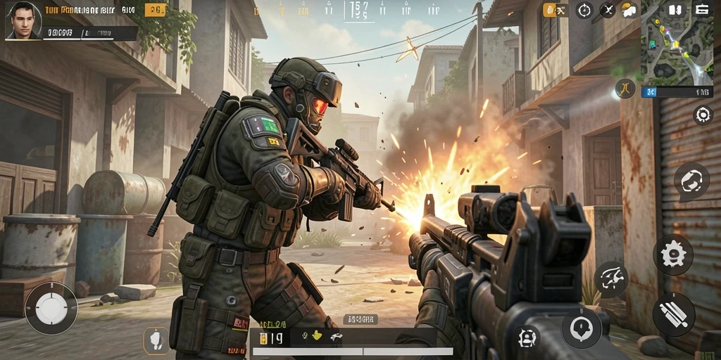 Gameplay FPS menegangkan di T6 dengan grafis memukau.