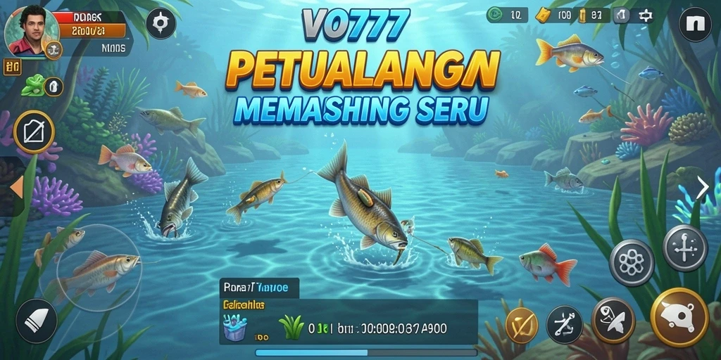Tangkapan ikan yang beragam dalam gameplay VO777.