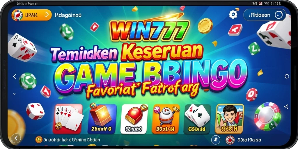 Tampilan menarik screenshot gameplay Bingo di WIN777.